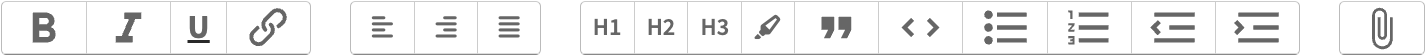 Formatierungsmöglichkeiten